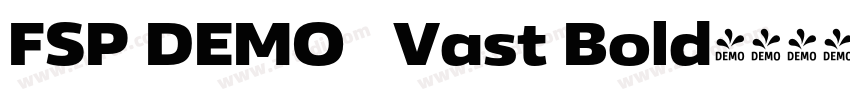 FSP DEMO   Vast Bold字体转换